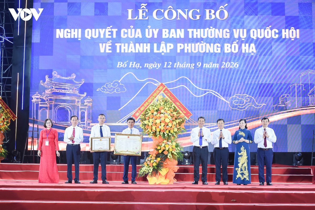 Thành lập phường Bố Hạ, Bắc Ninh: Chuyển mình hướng tới đô thị văn minh, hiện đại