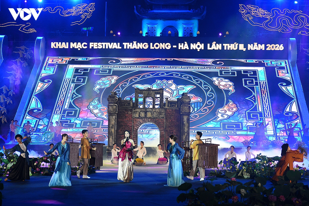 man nhan voi giao lo van hoa toan cau tai festival thang long - ha noi 2026 hinh anh 1