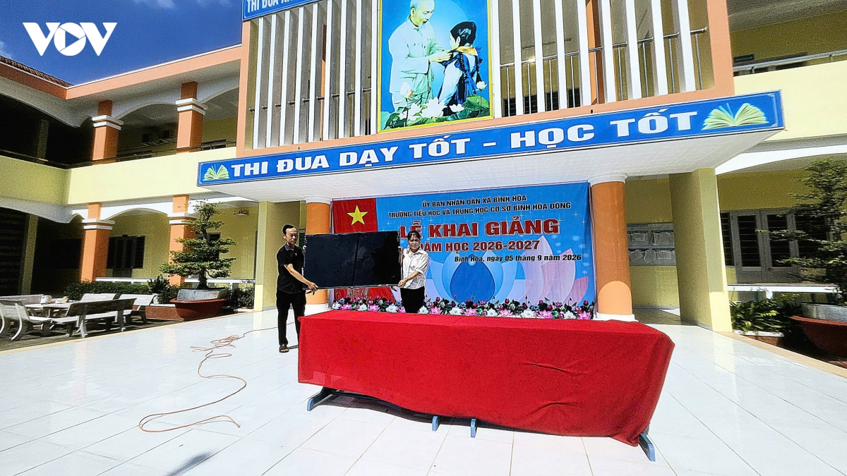 tay ninh go kho truong hoc vung bien truoc ngay khai giang hinh anh 1