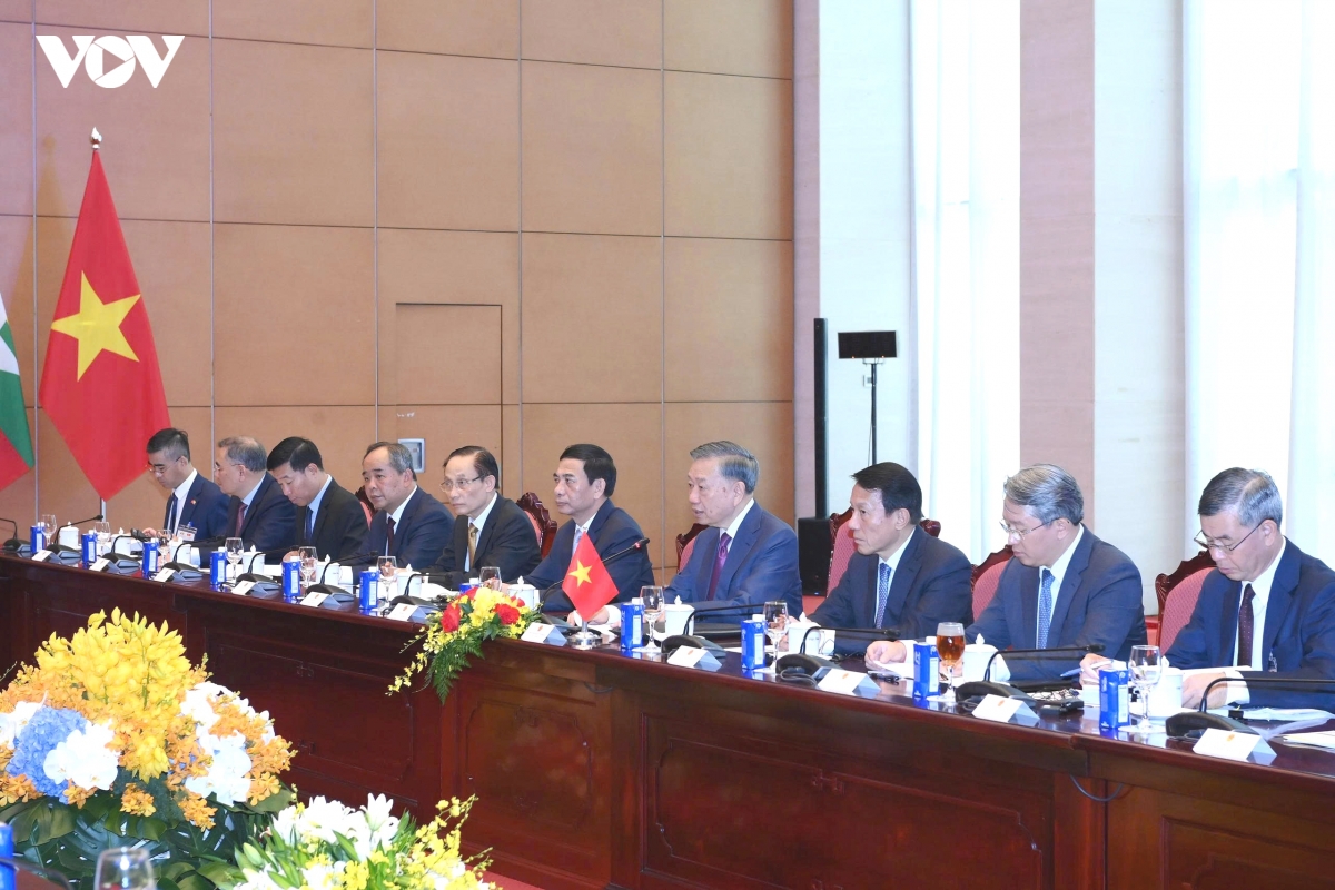 tong bi thu, chu tich nuoc to lam hoi dam voi tong thong myanmar min aung hlaing hinh anh 3