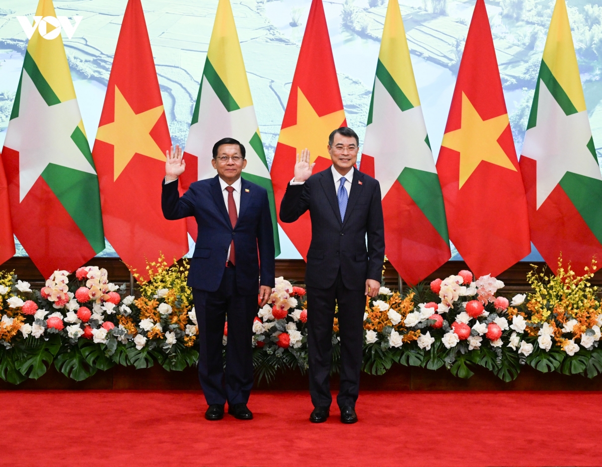 thu tuong le minh hung hoi kien tong thong myanmar hinh anh 1