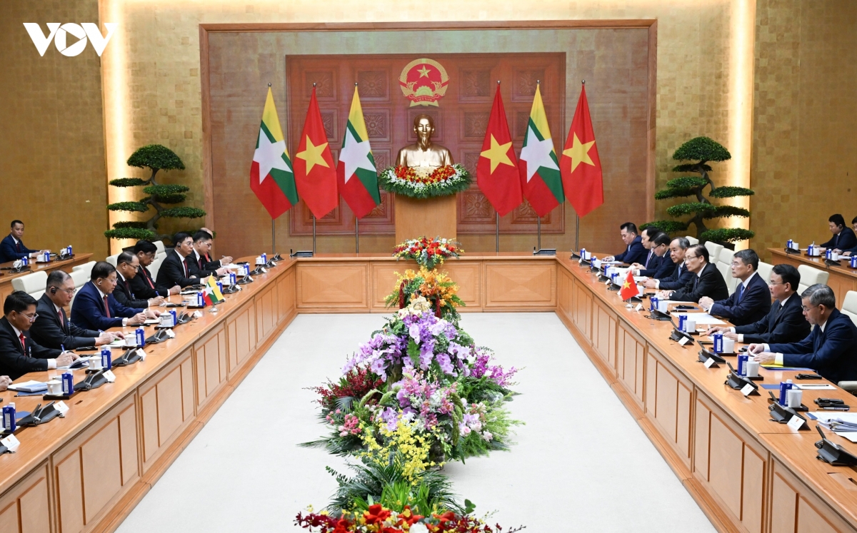 thu tuong le minh hung hoi kien tong thong myanmar hinh anh 2