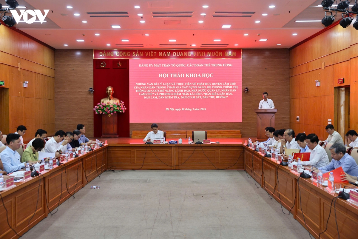 Phát huy quyền làm chủ của Nhân dân trong xây dựng Đảng và chính quyền