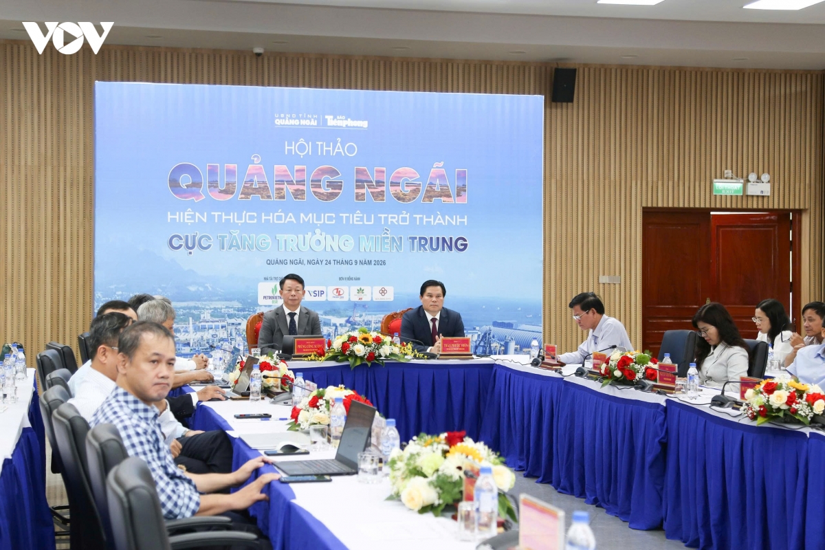 Quảng Ngãi tìm động lực mới để trở thành cực tăng trưởng miền Trung
