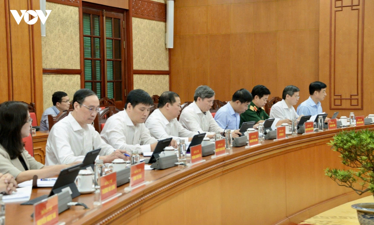 tong bi thu, chu tich nuoc chu tri phien hop ve sua doi, bo sung Dieu le Dang hinh anh 5