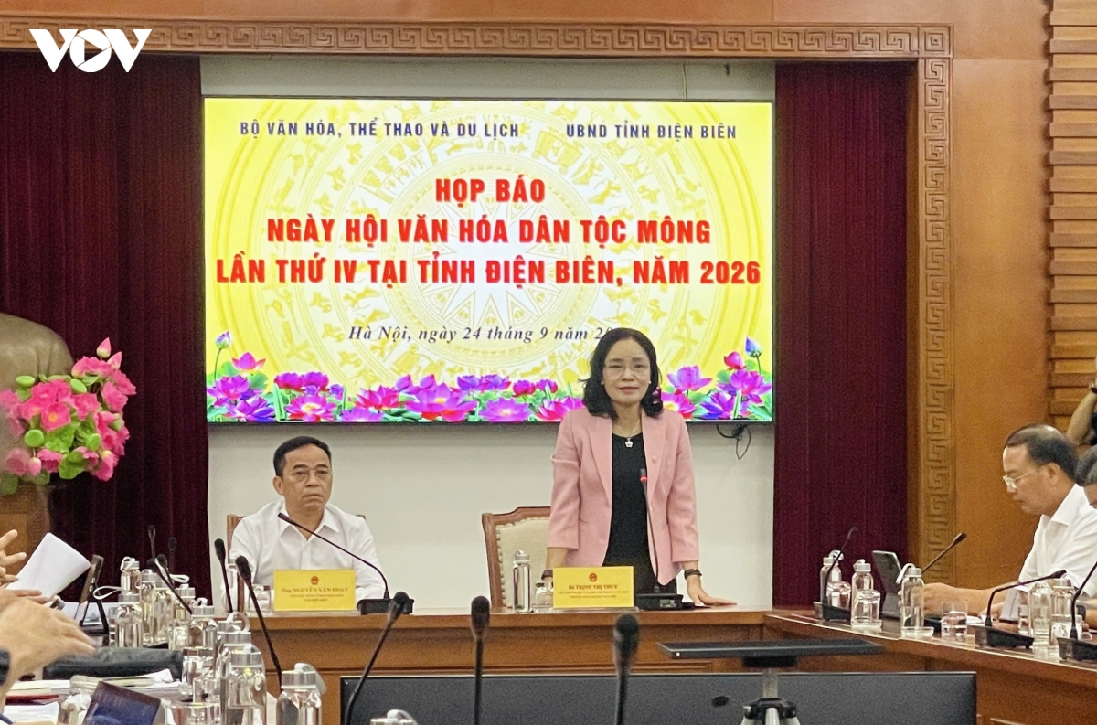 ba ngay ton vinh ban sac van hoa dan toc mong o Dien bien hinh anh 1
