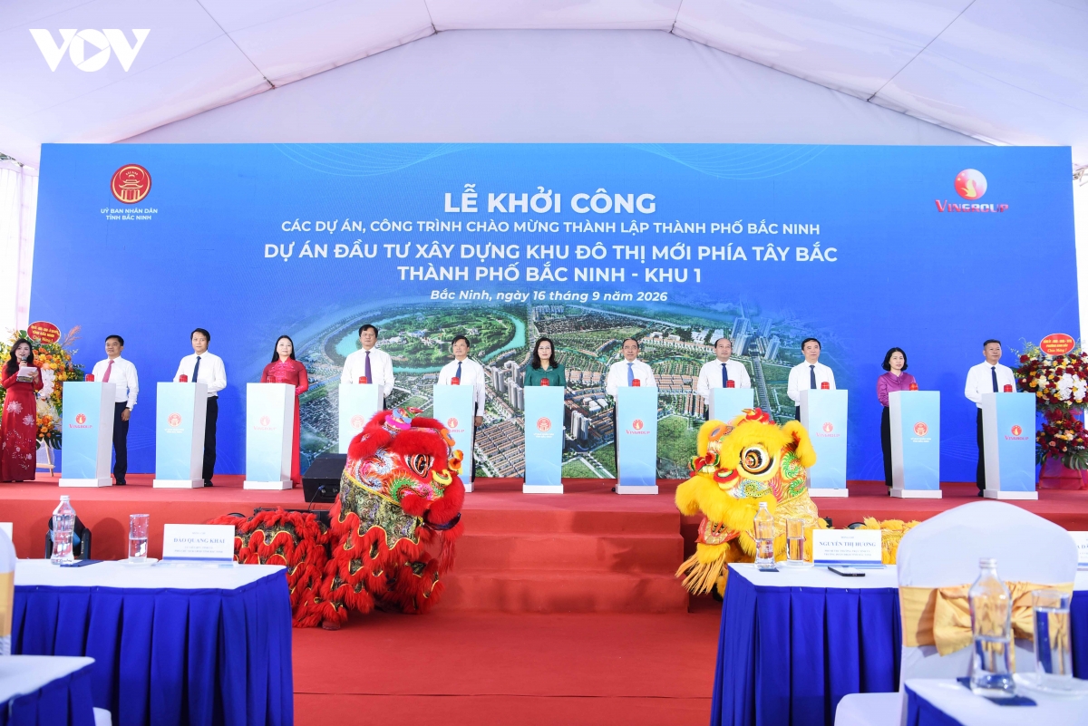 bac ninh khoi cong, khanh thanh loat du an nghin ty chao mung len tp truc thuoc tU hinh anh 11