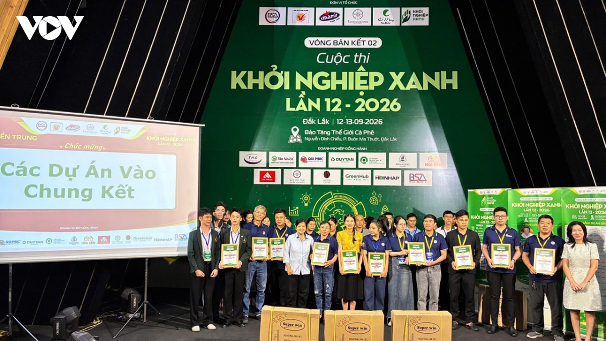 10 du an khoi nghiep xanh khu vuc mien trung - tay nguyen vao chung ket hinh anh 1