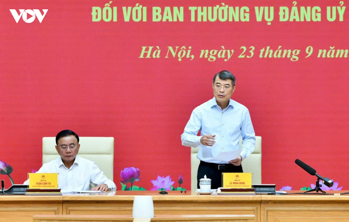 thong qua du thao bao cao ket qua kiem tra, giam sat doi voi ban thuong vu Dang uy chinh phu hinh anh 5