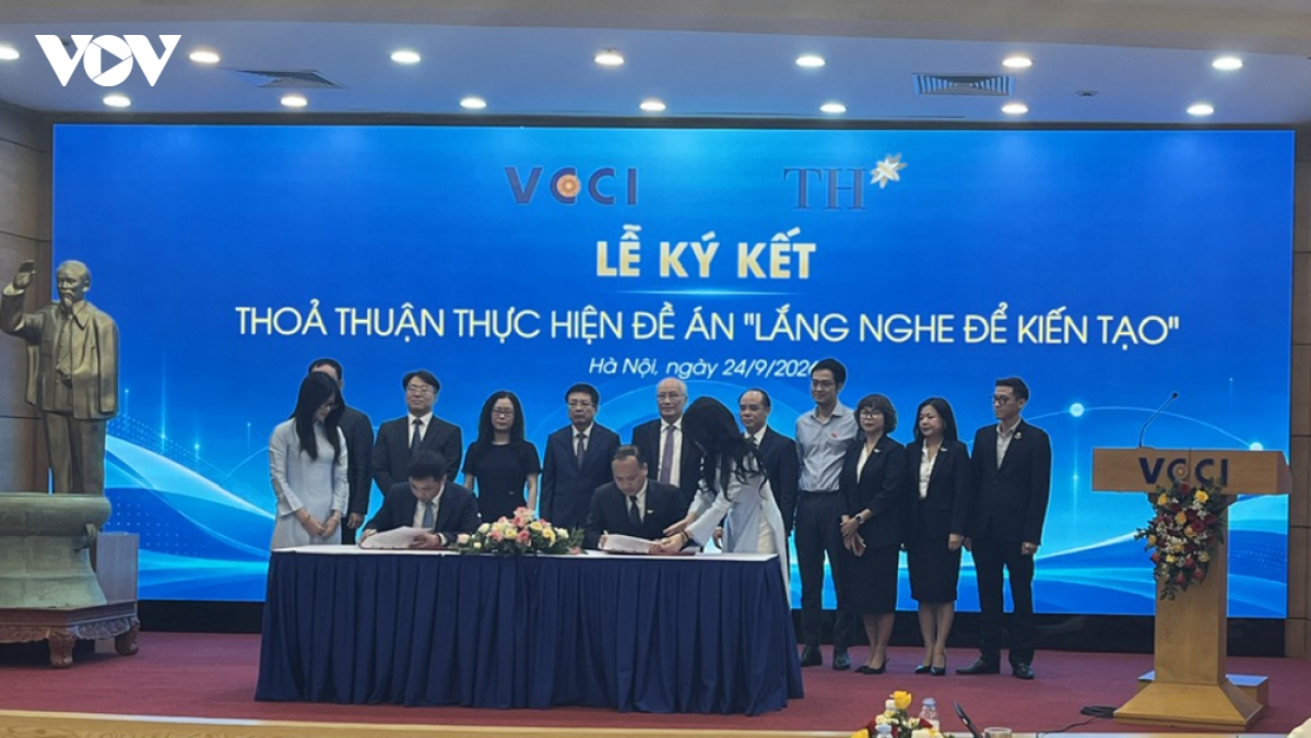 vcci va tap doan th hop tac trien khai De an lang nghe de kien tao hinh anh 2