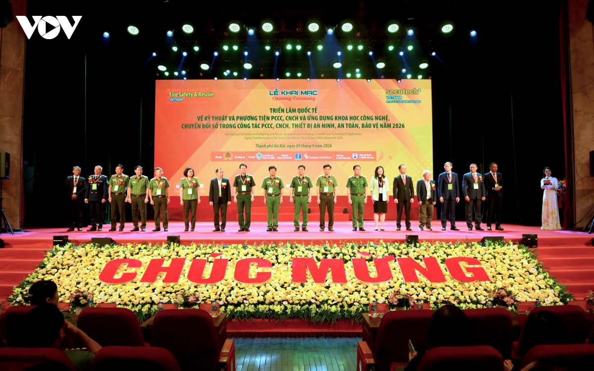 khai mac trien lam quoc te ve ky thuat, phuong tien pccc cnch nam 2026 hinh anh 2