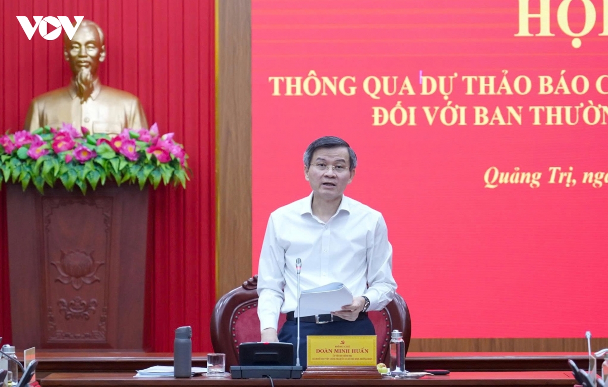 thong qua du thao bao cao ket qua kiem tra, giam sat tai quang tri hinh anh 3