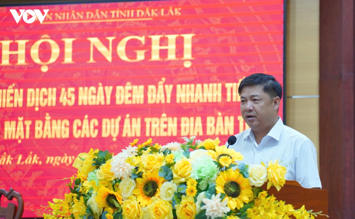45 ngay dem tao chuyen bien manh trong giai phong mat bang o Dak lak hinh anh 2