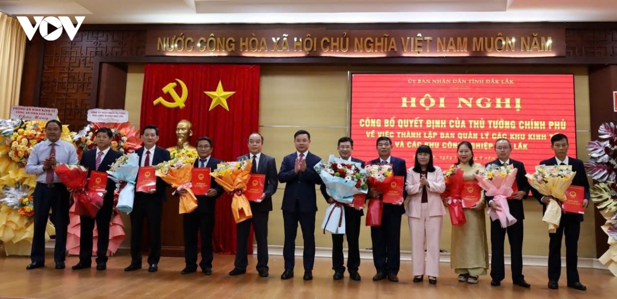 thanh lap ban quan ly cac khu kinh te va cac khu cong nghiep Dak lak hinh anh 2