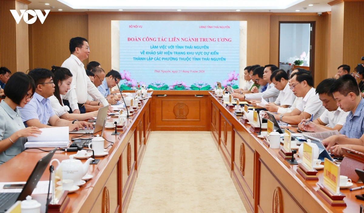 Thái Nguyên sắp có thêm 8 phường mới, nâng tổng số lên 23 phường
