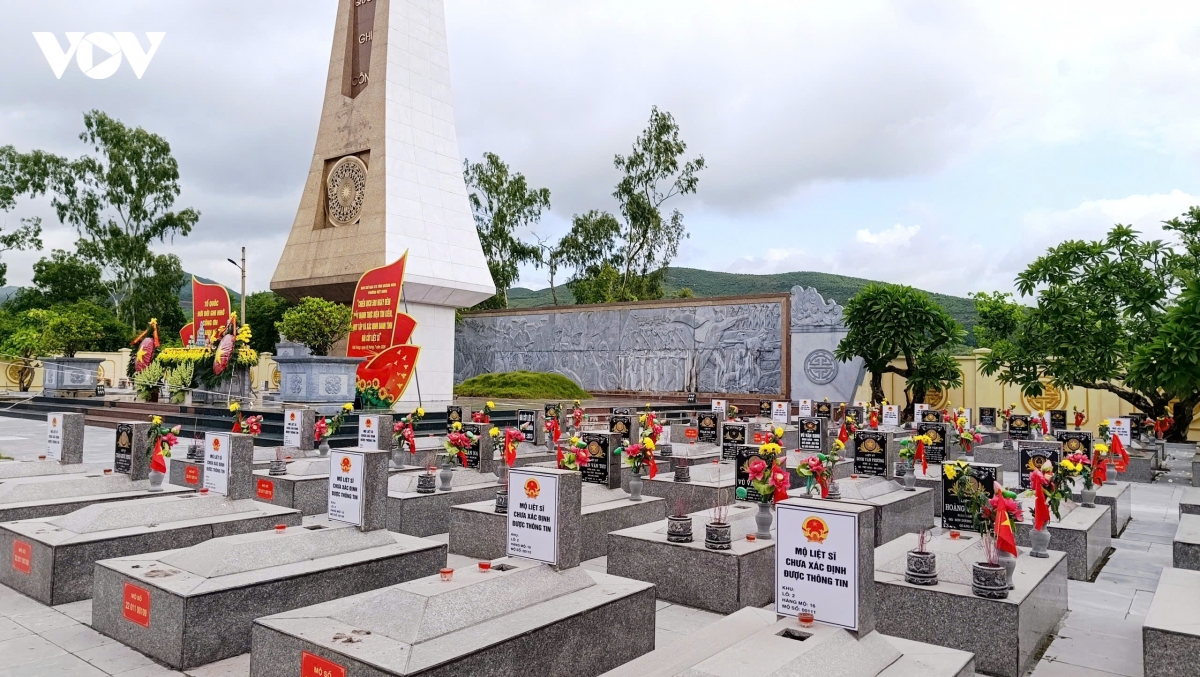 quang ninh hoan thanh som viec lay mau tai 803 phan mo liet si hinh anh 1