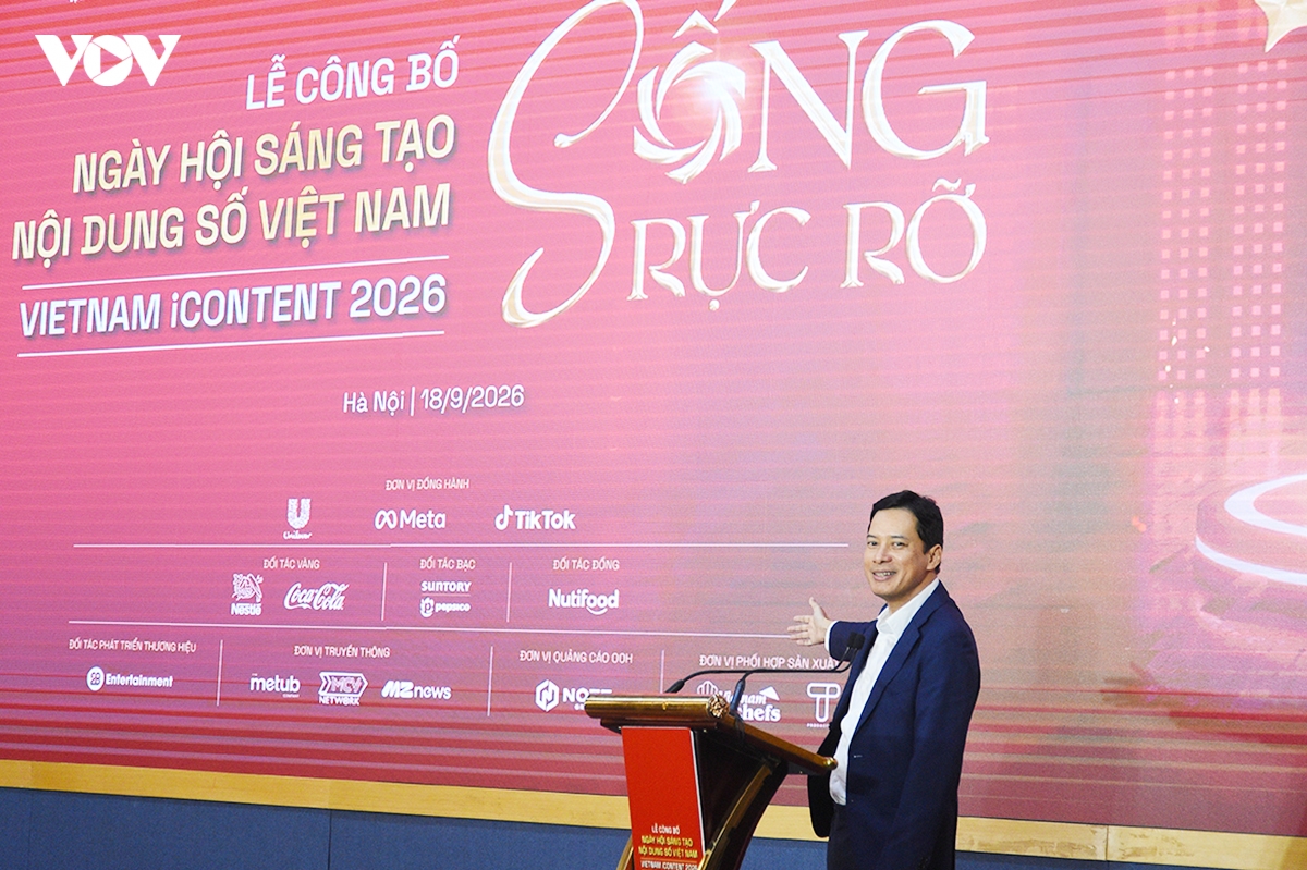 khoi dong vietnam icontent 2026 voi chu de song ruc ro hinh anh 1