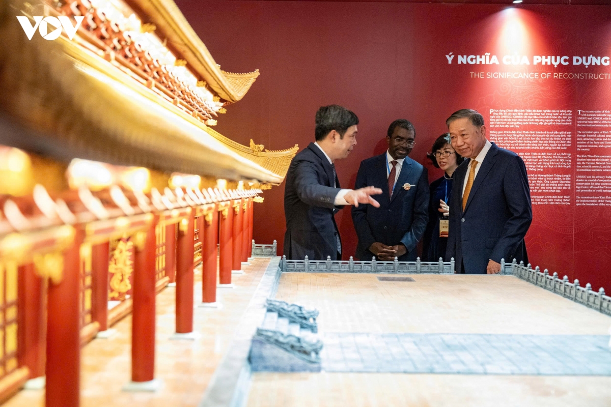 Chủ tịch Hà Nội Vũ Đại Thắng: Không vì tiến độ mà làm tổn hại giá trị Điện Kính Thiên