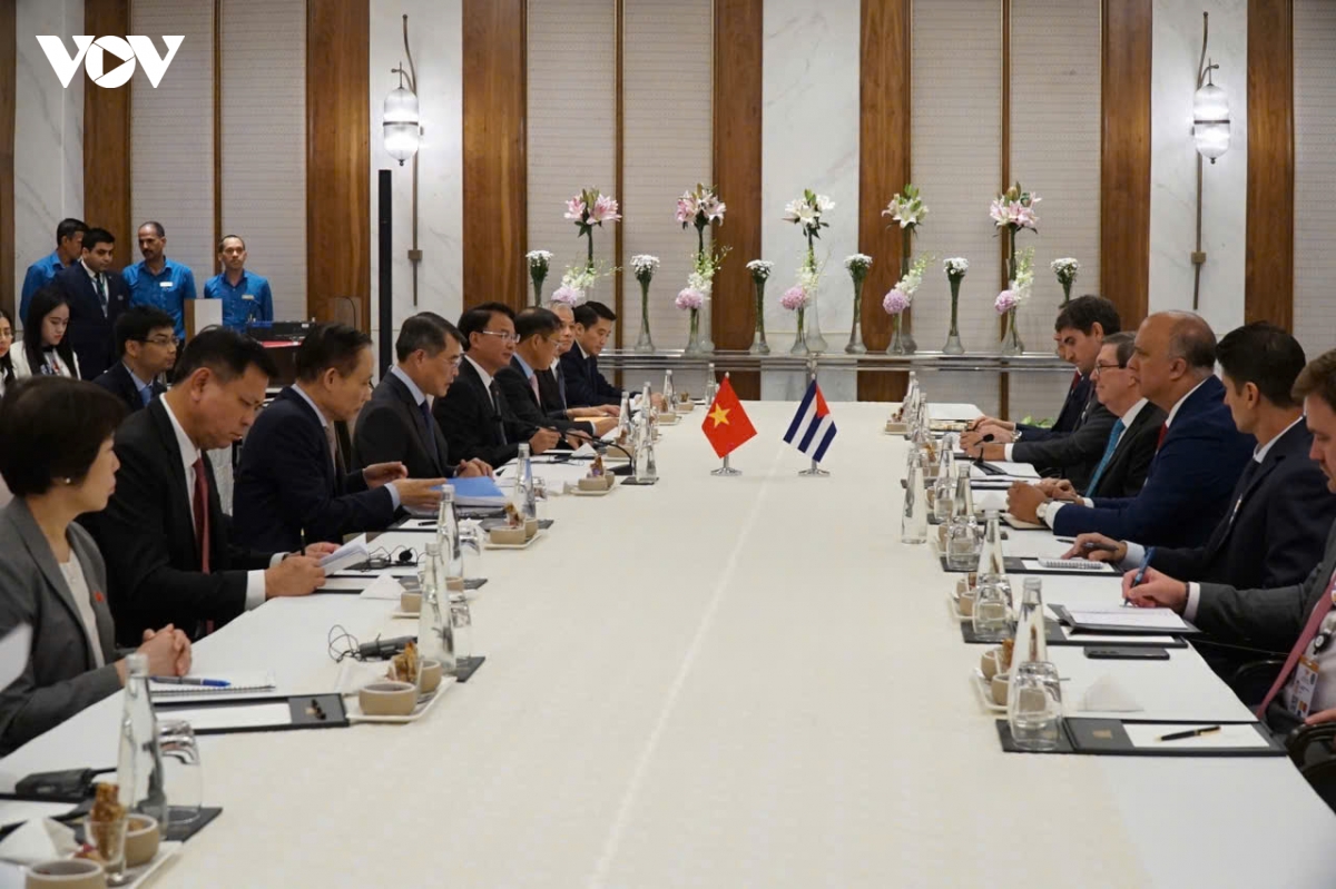 thu tuong le minh hung tiep bo truong ngoai giao cuba bruno rodriguez parrilla hinh anh 2