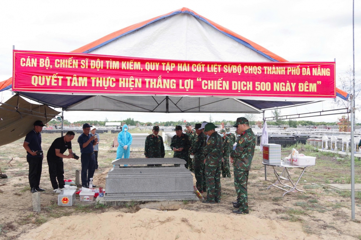 Đà Nẵng hoàn thành lấy mẫu AND gần 26.000 mộ liệt sĩ