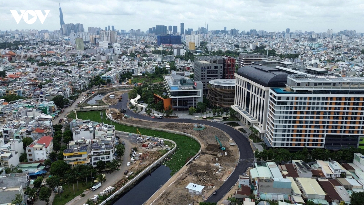 TP.HCM thông xe tuyến đường đầu tiên thuộc dự án rạch Xuyên Tâm