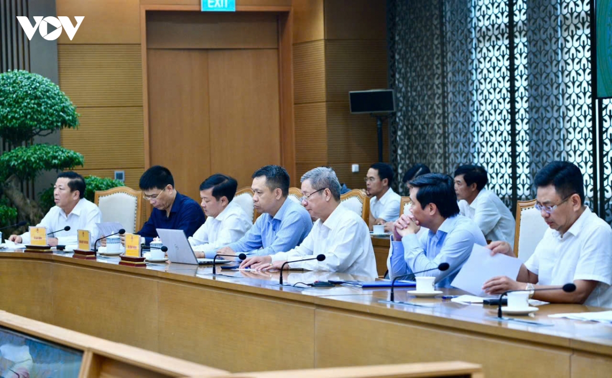 thu tuong lam viec voi bo xay dung va cac bo, nganh ve cac du an trong diem hinh anh 6