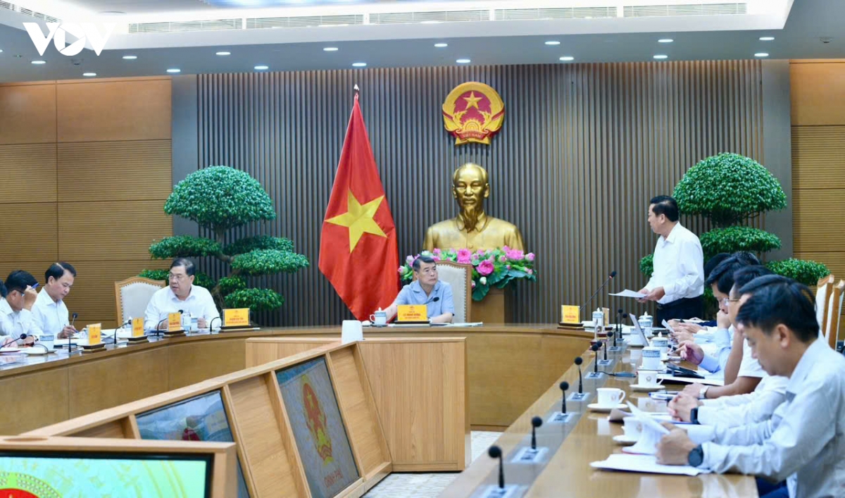 thu tuong lam viec voi bo xay dung va cac bo, nganh ve cac du an trong diem hinh anh 3