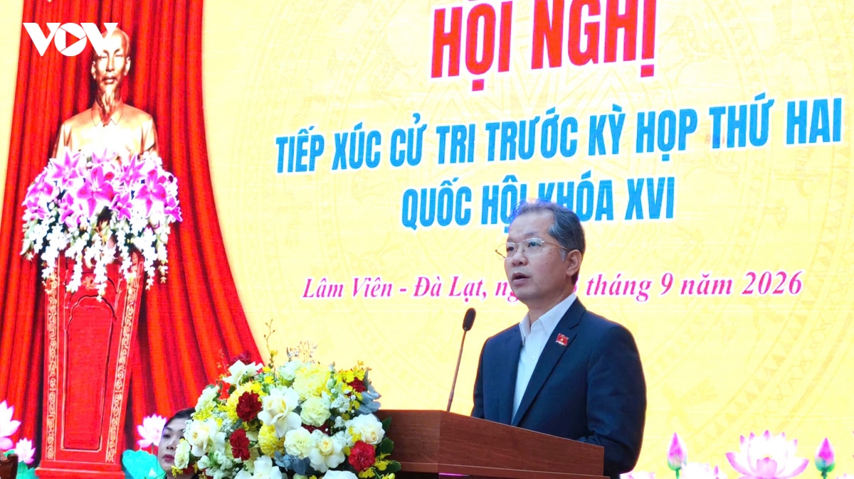 chanh an tand toi cao nguyen van quang tiep xuc cu tri lam Dong hinh anh 4
