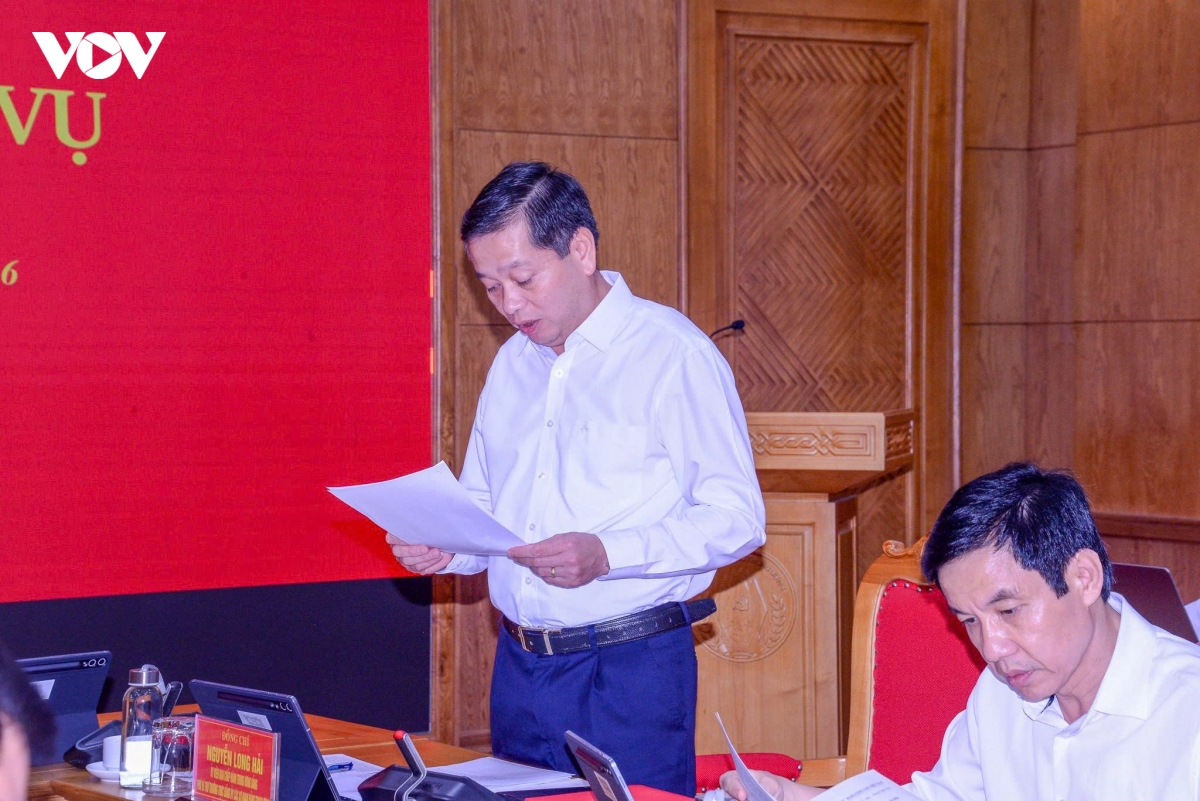 thuong truc ban bi thu chu tri hoi nghi ban thuong vu Dang uy cac co quan Dang trung uong hinh anh 3