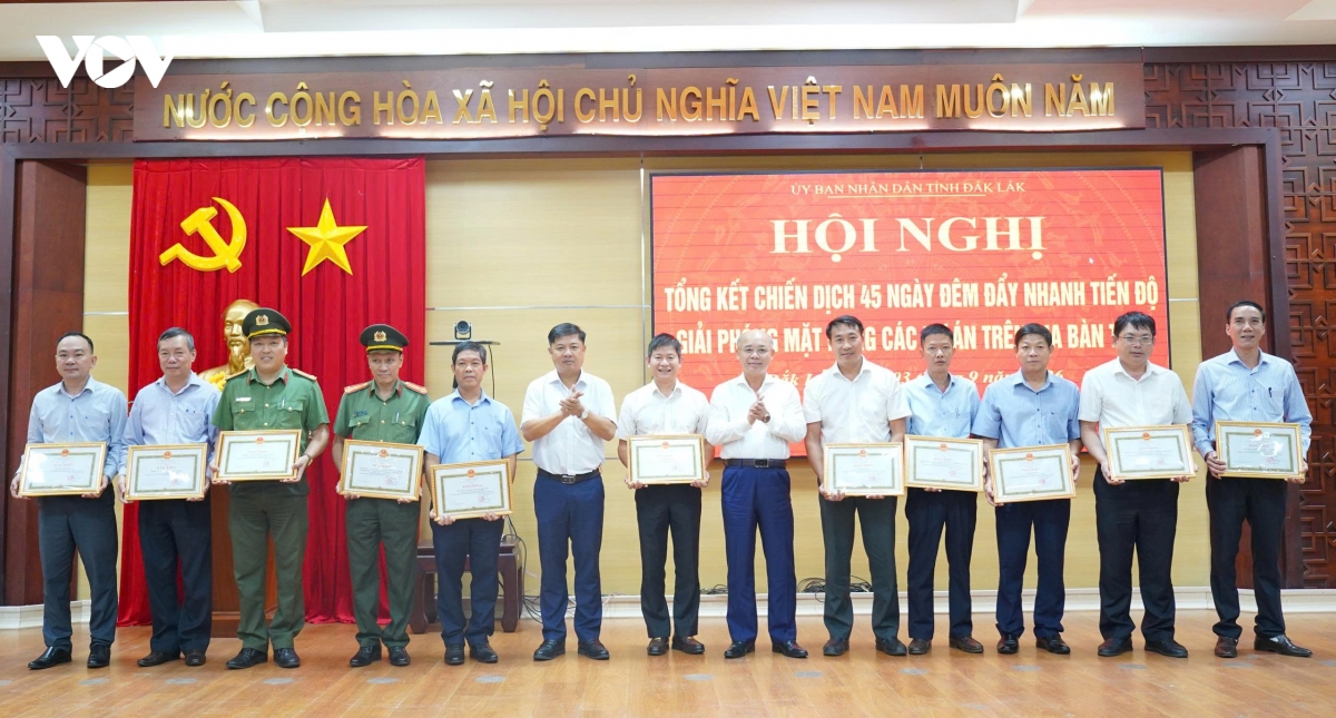 45 ngày đêm tạo chuyển biến mạnh trong giải phóng mặt bằng ở Đắk Lắk