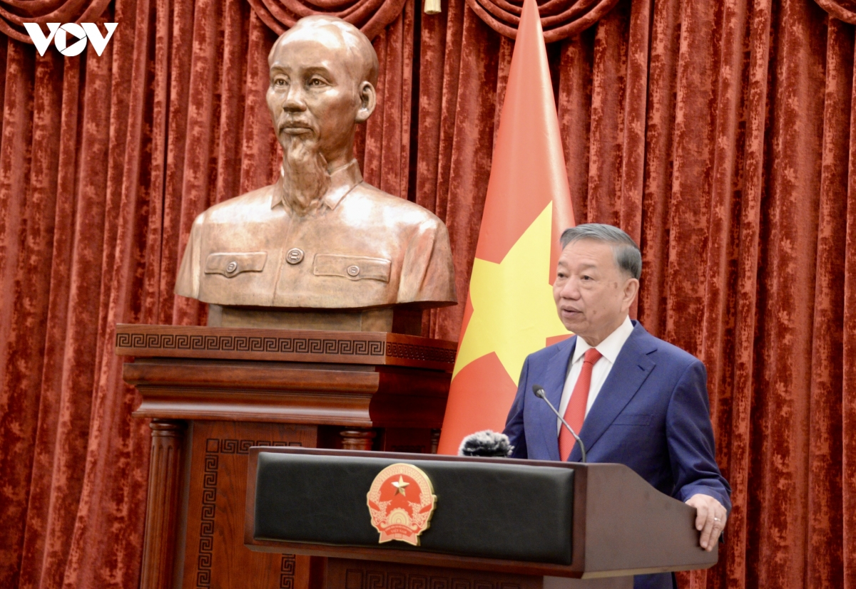 tong bi thu, chu tich nuoc trao quyet dinh thang quan ham thuong tuong quan doi hinh anh 2