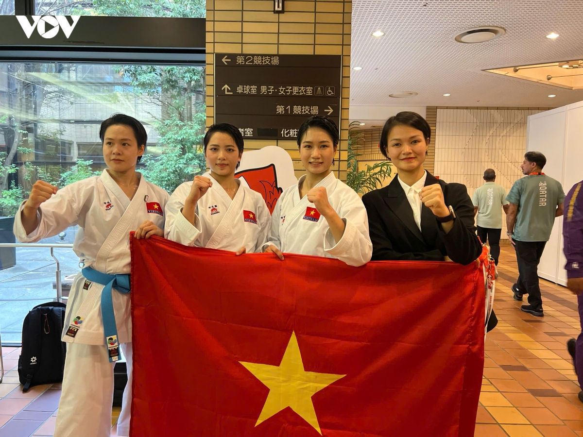 truc tiep asiad 2026 ngay thi dau 22 9 the thao viet nam gianh hcv mon karate hinh anh 2