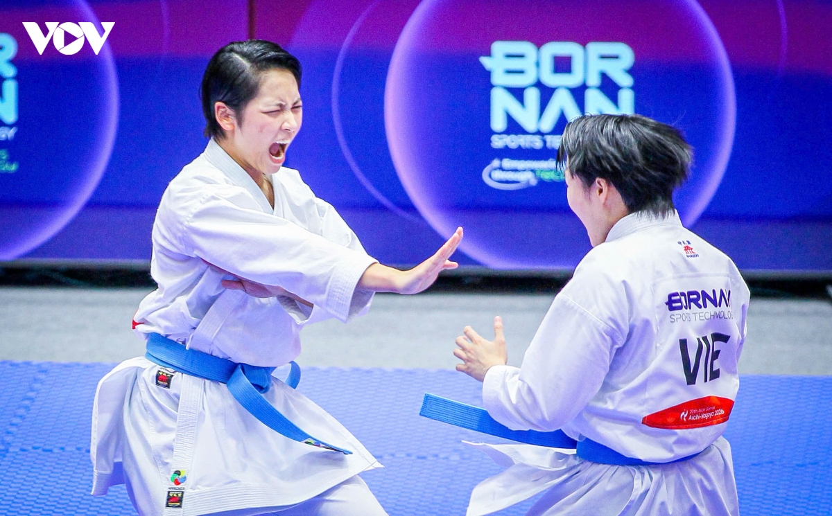 asiad 2026 ngay thi dau 22 9 karate gianh hcv, u23 viet nam vao tu ket hinh anh 77