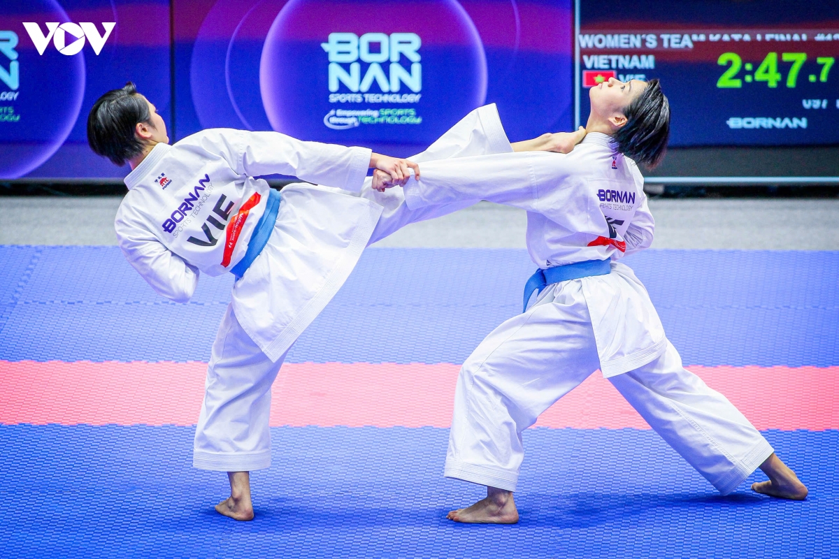 asiad 2026 ngay thi dau 22 9 karate gianh hcv, u23 viet nam vao tu ket hinh anh 79