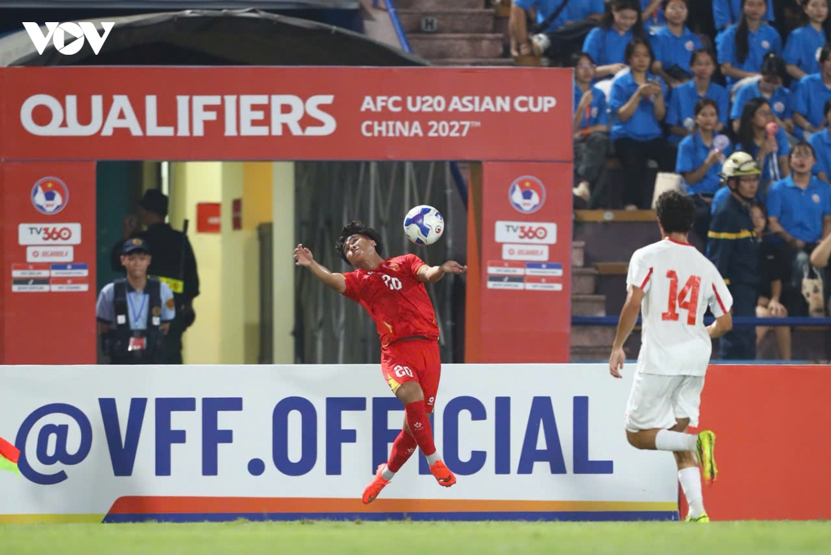 truc tiep u20 viet nam 0-1 u20 palestine vong loai u20 chau A 2027 hinh anh 1