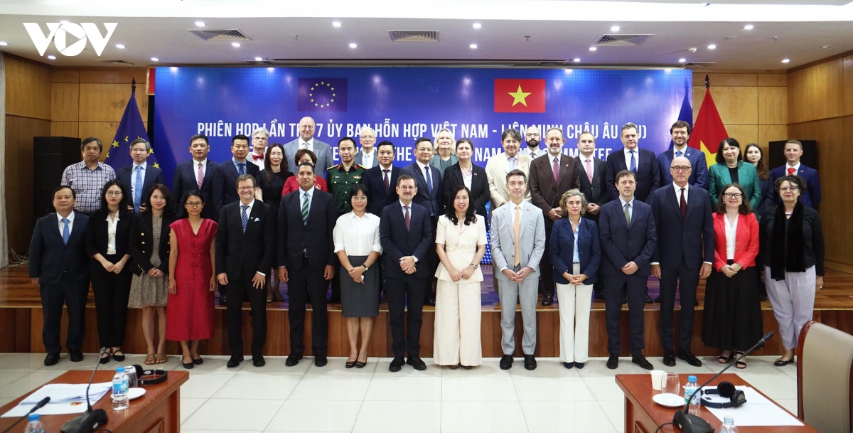viet nam - eu to chuc phien hop Uy ban hon hop lan thu 7 hinh anh 1