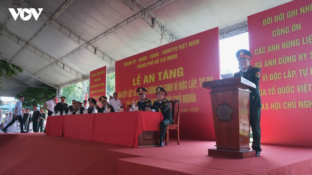 noi an nghi cac hai cot liet si duoc tim kiem, quy tap tai cong vien le thi rieng hinh anh 1