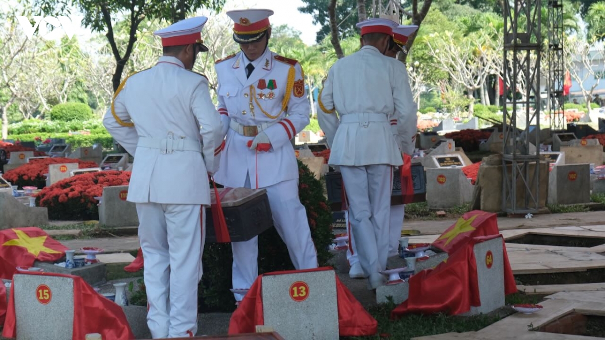 noi an nghi cac hai cot liet si duoc tim kiem, quy tap tai cong vien le thi rieng hinh anh 6