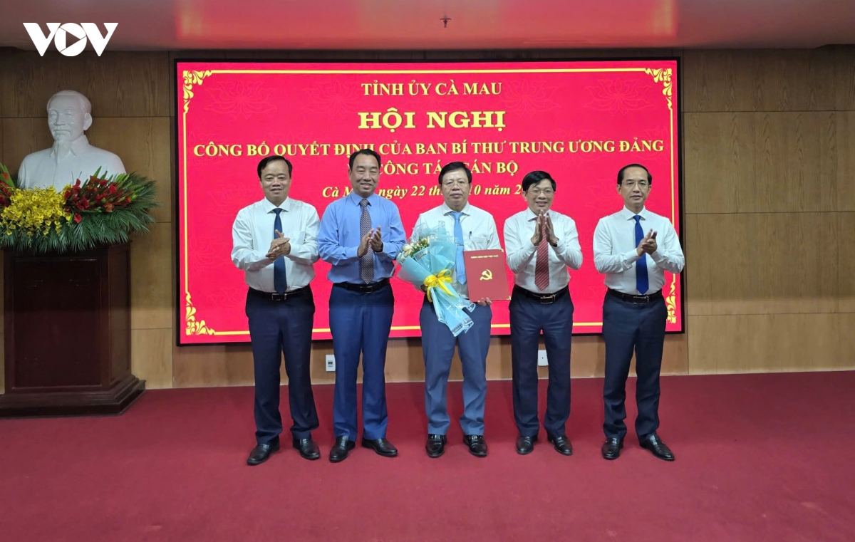 ca mau dieu dong, bo nhiem nhieu can bo cap so hinh anh 1