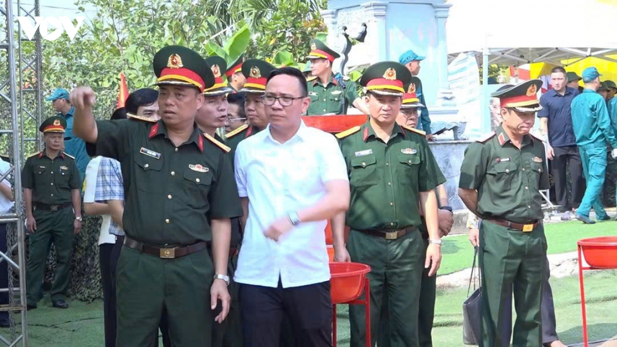 hai phong san sang cho le truy dieu, an tang hai cot liet si va dong bao tu nan hinh anh 1