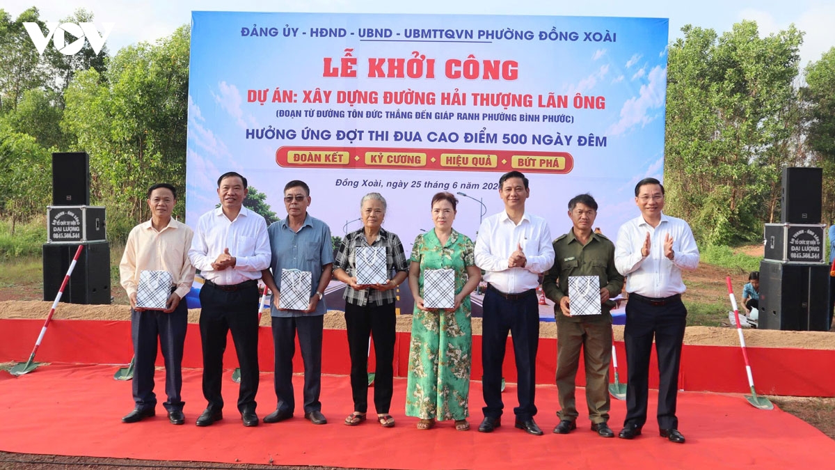 Nhiều người dân Đồng Nai hiến đất mở đường cho dự án