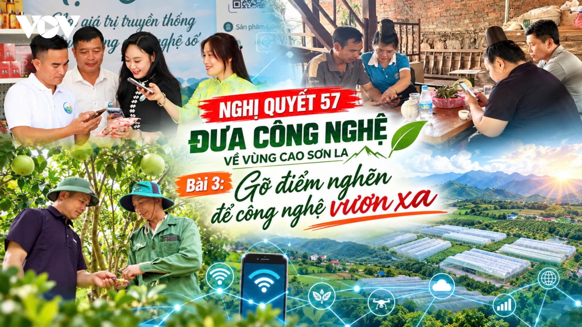 Nghị quyết 57 đưa công nghệ về vùng cao Sơn La: Gỡ điểm nghẽn để công nghệ vươn xa