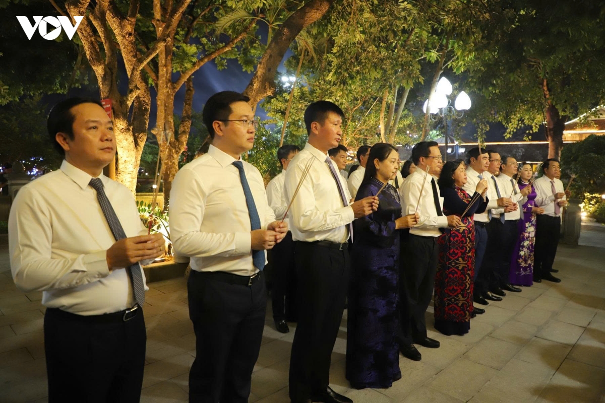ninh binh ky niem 60 nam khuc trang ca muoi nu dan quan lam ha hinh anh 5