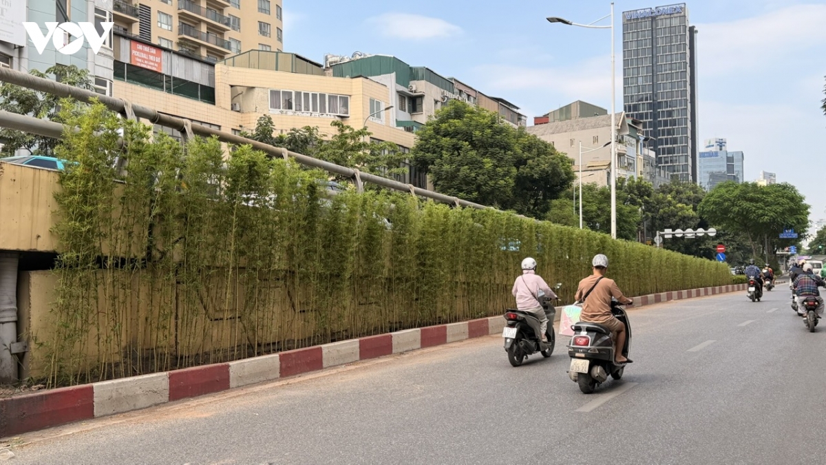 ha noi bat dau thi diem phu xanh tru cau, ham chui, nha cho xe buyt hinh anh 13