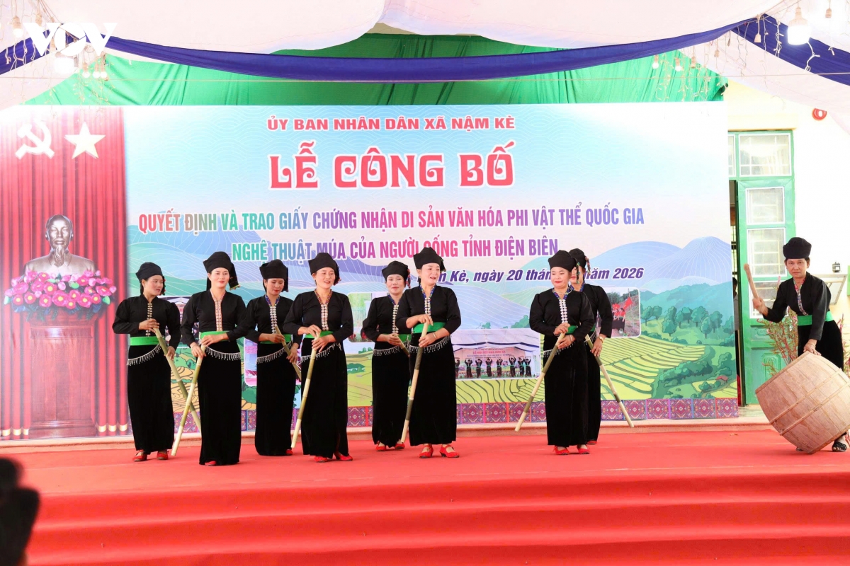 Điện Biên: Nghệ thuật múa của người Cống là di sản văn hóa phi vật thể quốc gia