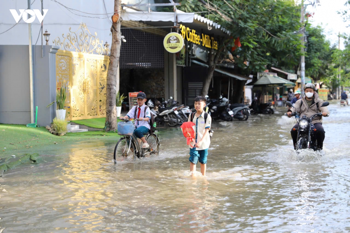trieu cuong dat dinh, nguoi dan tp.hcm chat vat di chuyen trong bien nuoc hinh anh 9