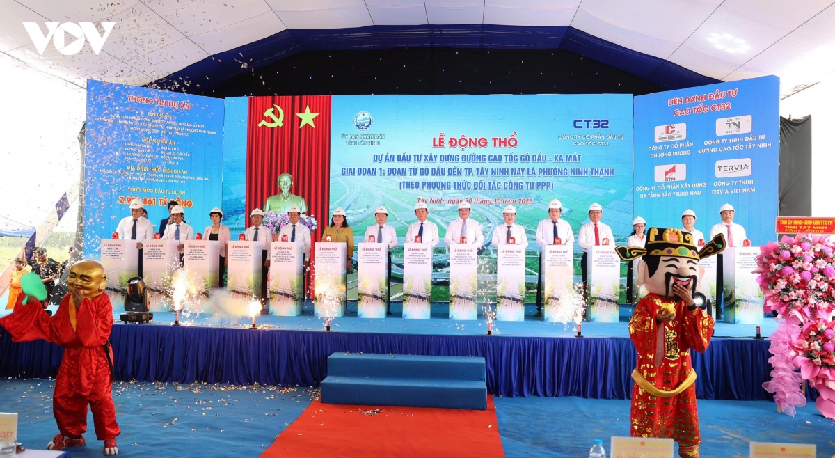 tay ninh dong tho cao toc go dau xa mat hon 10.000 ty dong hinh anh 1