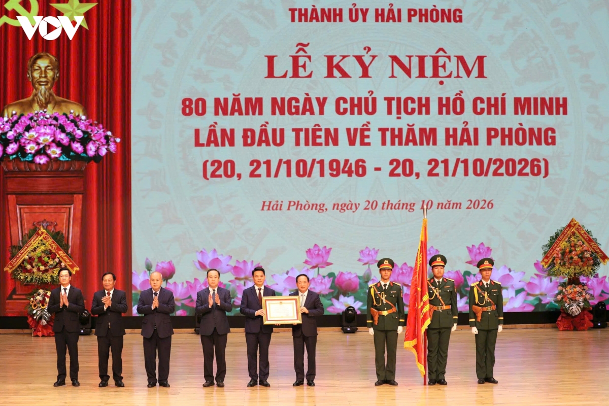 ky niem 80 nam ngay chu tich ho chi minh lan dau tien ve tham hai phong hinh anh 2