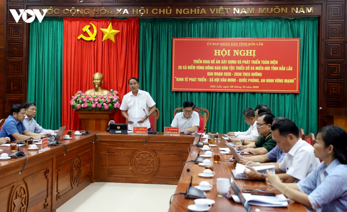 Đắk Lắk: Huy động 5.000 tỷ đồng để phát triển 20 xã đặc biệt khó khăn