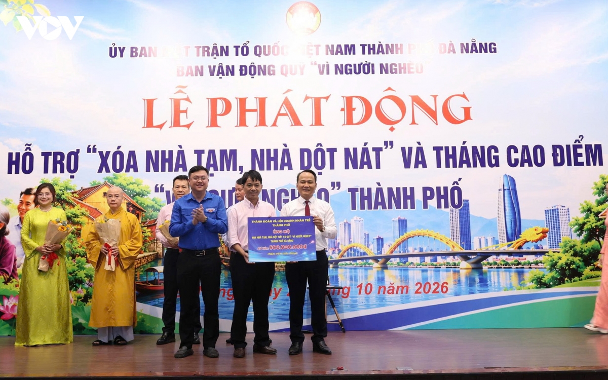 Da nang phat dong ho tro xoa nha tam va thang cao diem vi nguoi ngheo hinh anh 2